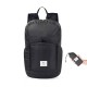 Рюкзак Naturehike 22L компактный Ultra-Light NH17A017-B черный [NATUREHIKE]